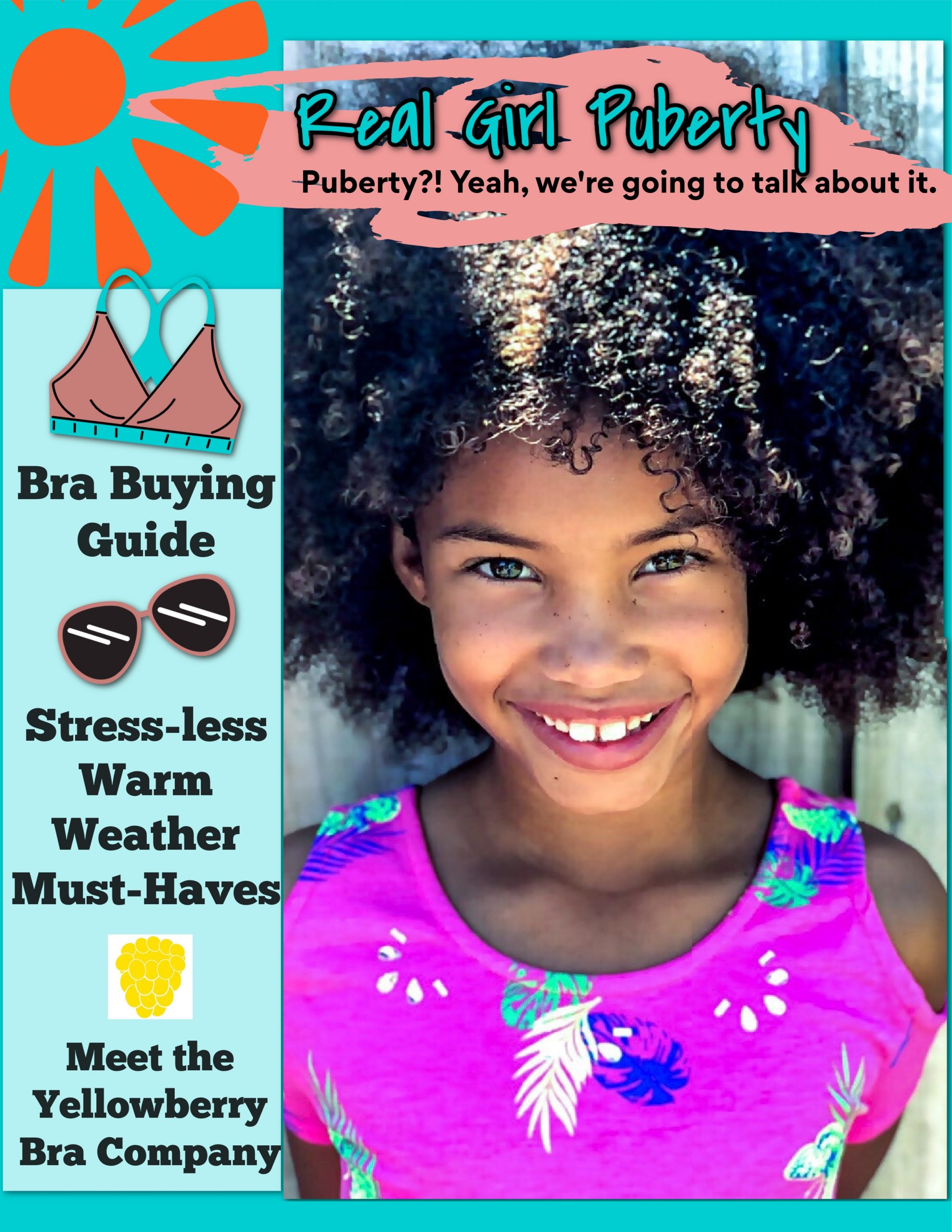 Real Girl Puberty Magazine - The Breasts & Bras Issue - Real Girl Puberty