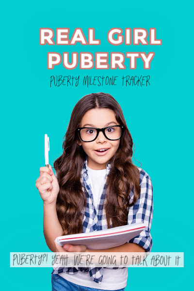 Puberty Milestone Tracker - Fillable PDF version - Real Girl Puberty